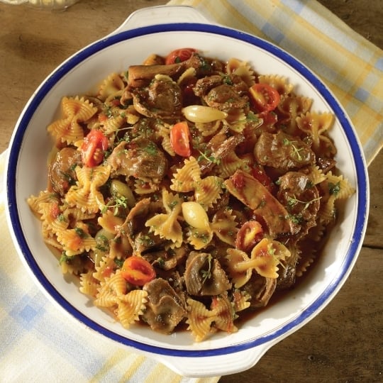 Photo of the Pasta with gizzard sauce – recipe of Pasta with gizzard sauce on DeliRec