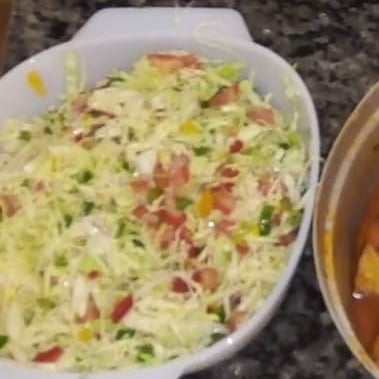 Photo of the Cabbage and tomato salad – recipe of Cabbage and tomato salad on DeliRec