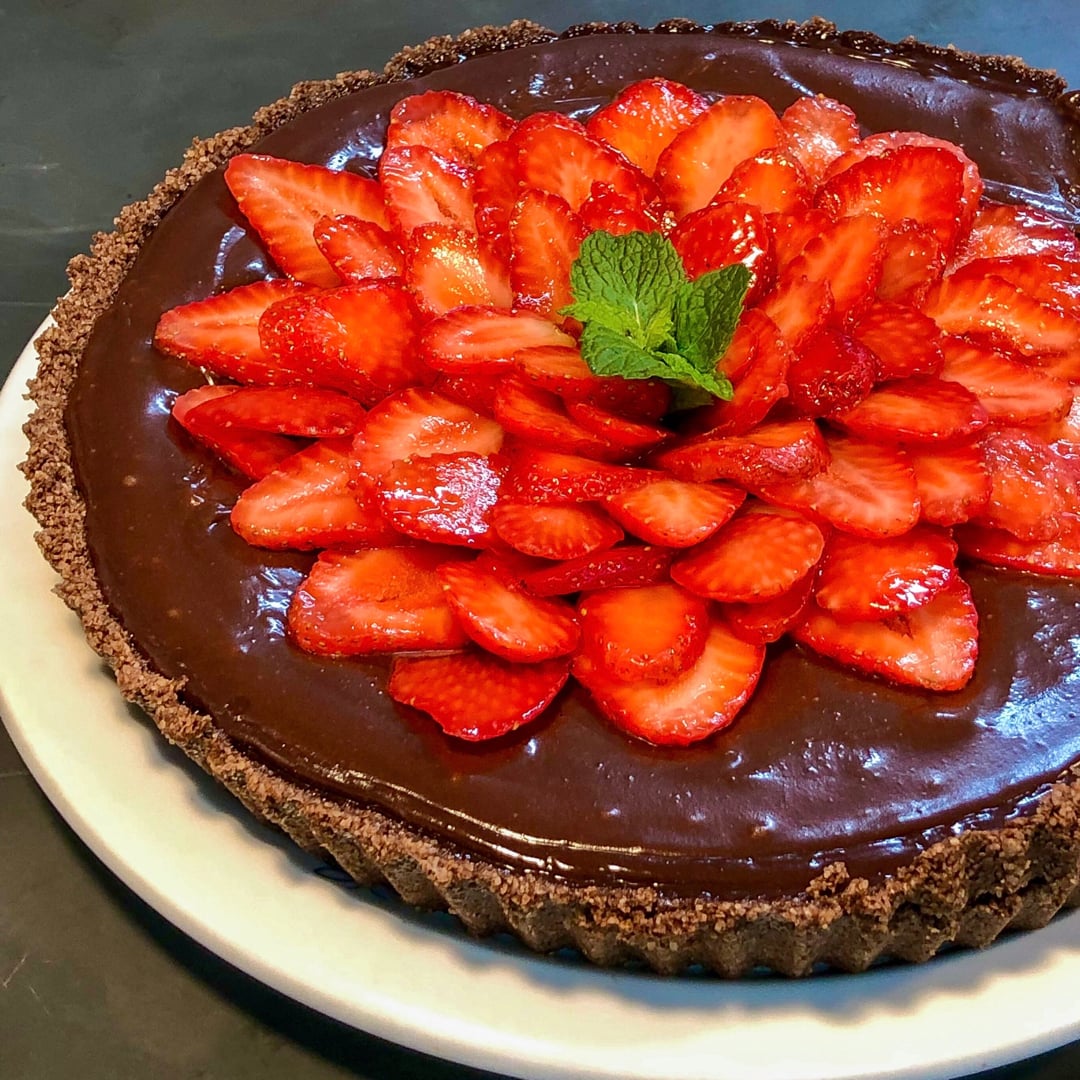 Photo of the Functional chocolate pie – recipe of Functional chocolate pie on DeliRec