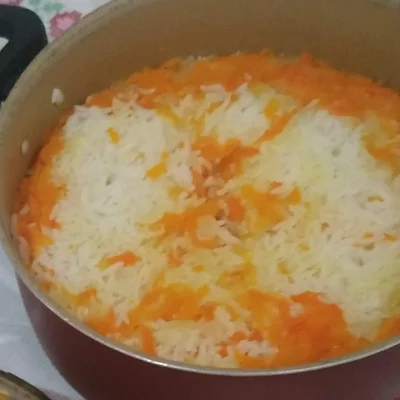 Recette de Riz aux carottes sur le site de recettes DeliRec