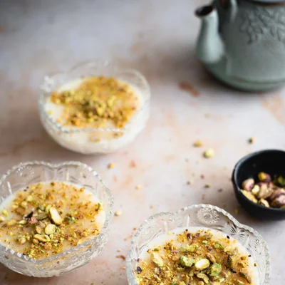 Milchpudding (arabisches Dessert) Rezept auf der DeliRec-Rezept-Website