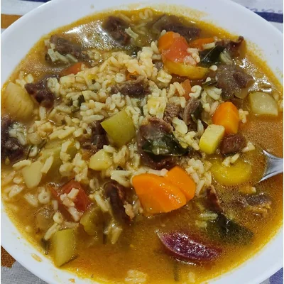 Recipe of simple soup on the DeliRec recipe website