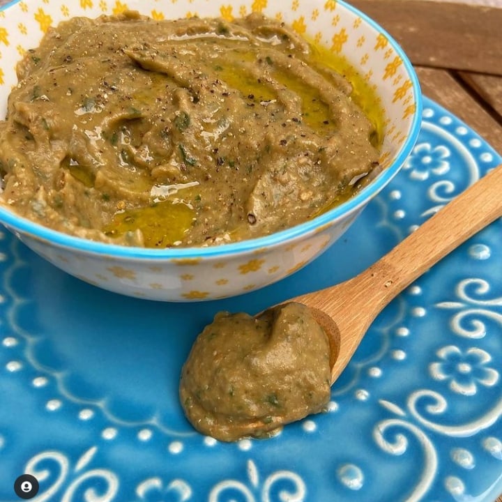 Photo of the EGGPLANT PASTE WITH BASIL AND MUSTARD – recipe of EGGPLANT PASTE WITH BASIL AND MUSTARD on DeliRec