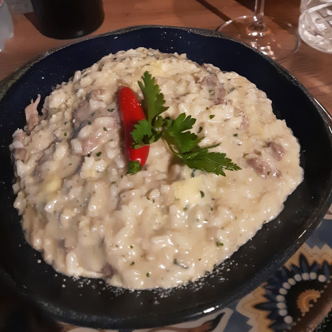 Photo of the Gongorzola Risotto with Filet Mignon – recipe of Gongorzola Risotto with Filet Mignon on DeliRec