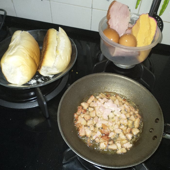 Photo of the Sandwich or Tenderloin Omelet with Eggs and Cheese – recipe of Sandwich or Tenderloin Omelet with Eggs and Cheese on DeliRec