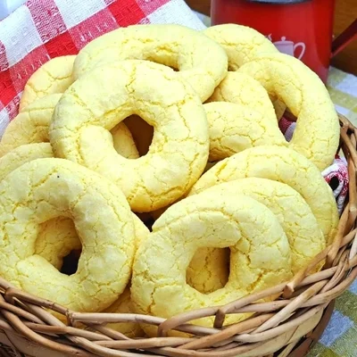 Recipe of Cornmeal Donut with Sprinkle on the DeliRec recipe website