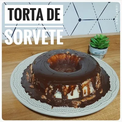 Receita de Torta de Sorvete no site de receitas DeliRec