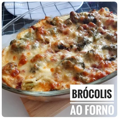 Receita de Brócolis ao Forno no site de receitas DeliRec