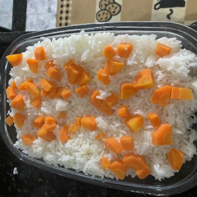 Recipe of Rice with carrot 🥕 on the DeliRec recipe website
