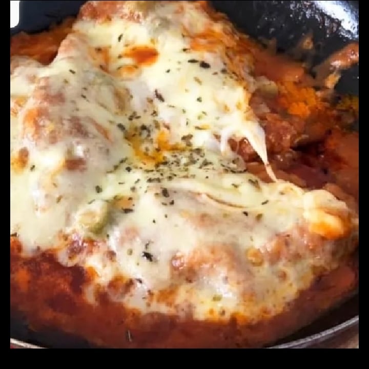 Photo of the Grilled Beef Parmigiana – recipe of Grilled Beef Parmigiana on DeliRec
