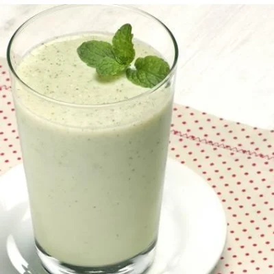 Recipe of Coconut water with honey melon and mint on the DeliRec recipe website