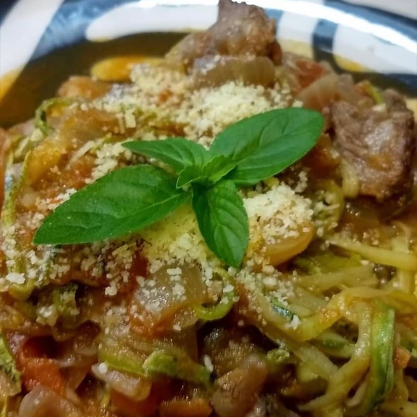 Foto da Espaguete de abobrinha italiana  - receita de Espaguete de abobrinha italiana  no DeliRec
