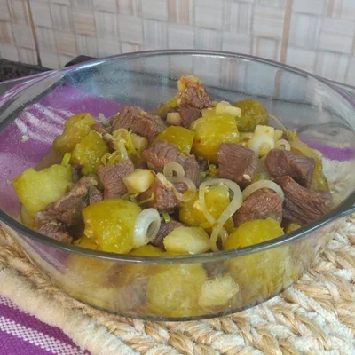 Recipe of Meat with Gherkin on the DeliRec recipe website