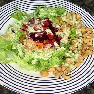 Recipe of Fitness Salad That Supplies on the DeliRec recipe website