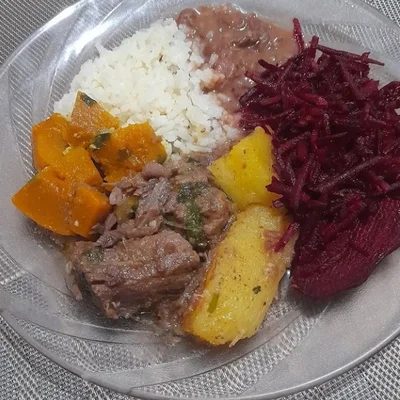 Recipe of Boiled meat with cassava on the DeliRec recipe website