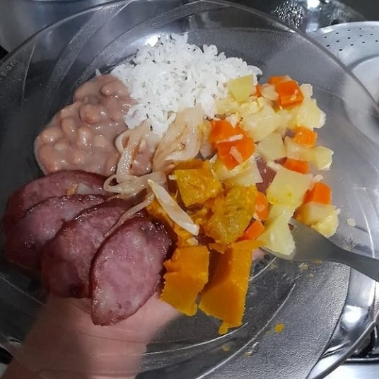 Photo of the Potato salad with carrots – recipe of Potato salad with carrots on DeliRec