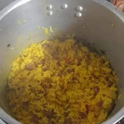 Recipe of scrambled rice on the DeliRec recipe website