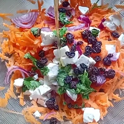 Recipe of raw salad on the DeliRec recipe website