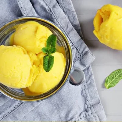 Recipe of Mango ice cream on the DeliRec recipe website