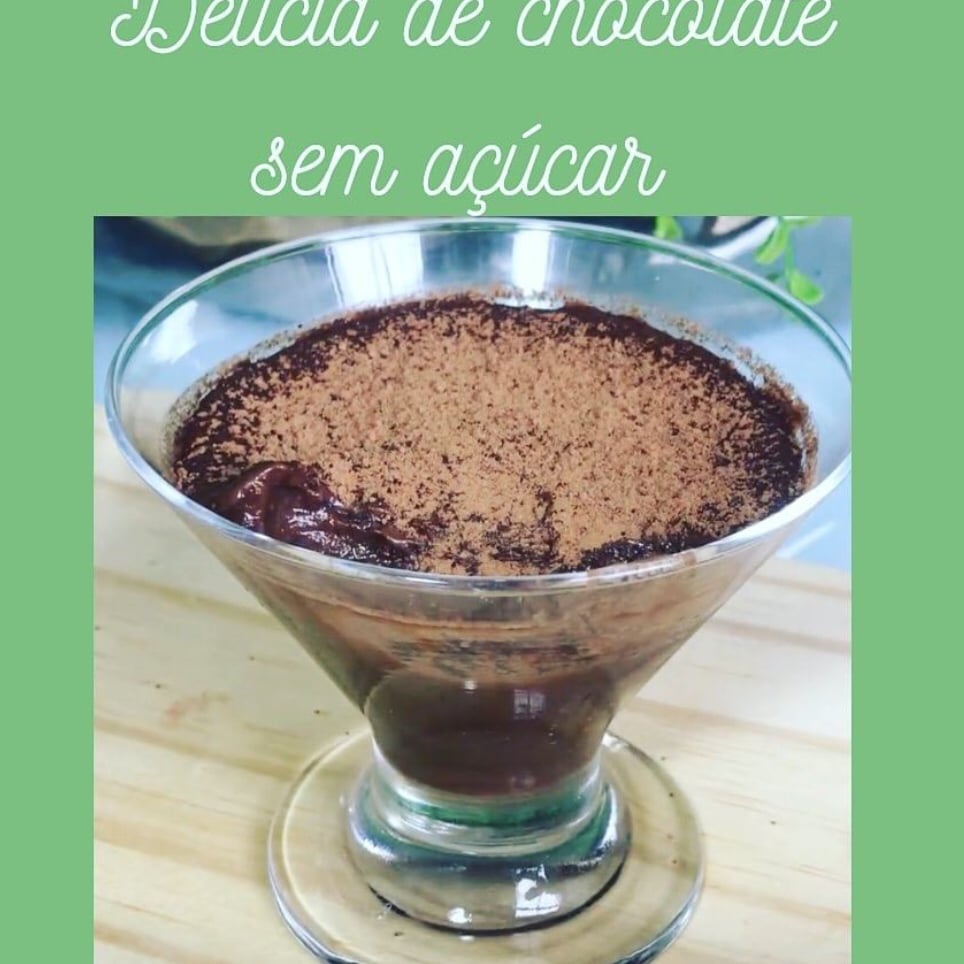Foto da Delícia de chocolate sem açúcar  - receita de Delícia de chocolate sem açúcar  no DeliRec