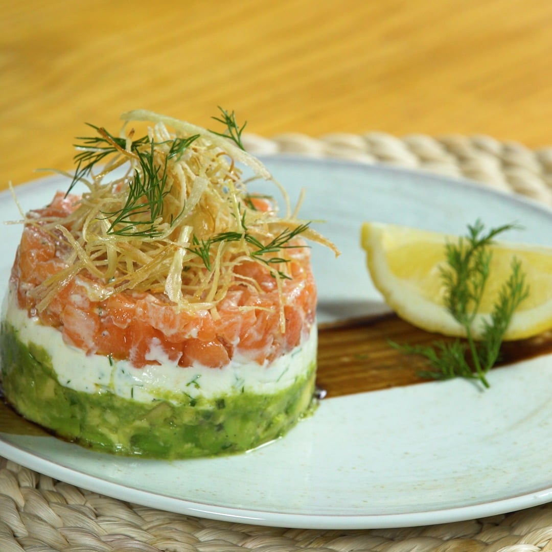 Photo of the Salmon tartare with avocado – recipe of Salmon tartare with avocado on DeliRec