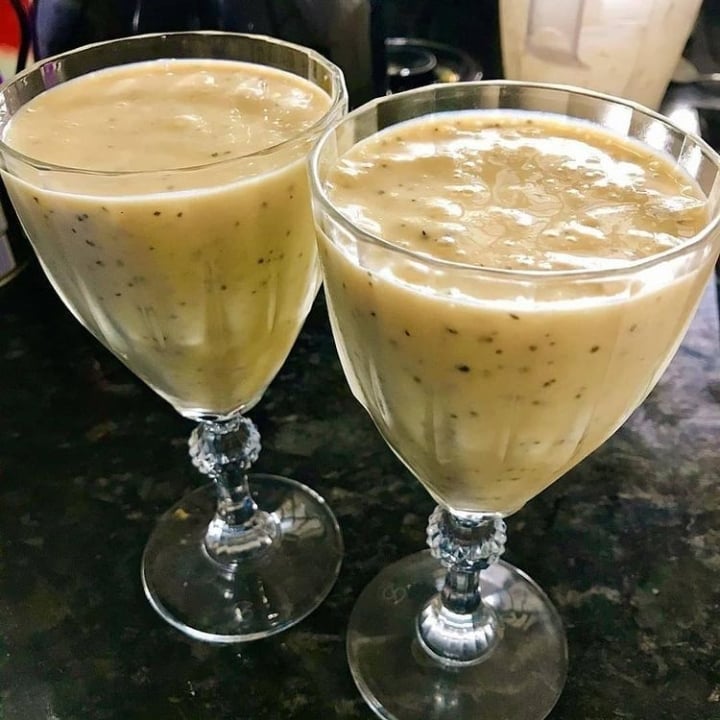 Photo of the Banana smoothie with passion fruit – recipe of Banana smoothie with passion fruit on DeliRec