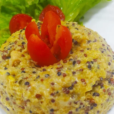 Recipe of Qnoa Risotto with Chicken on the DeliRec recipe website