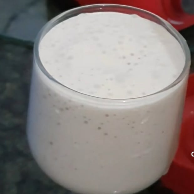 Photo of the Banana smoothie with apple – recipe of Banana smoothie with apple on DeliRec