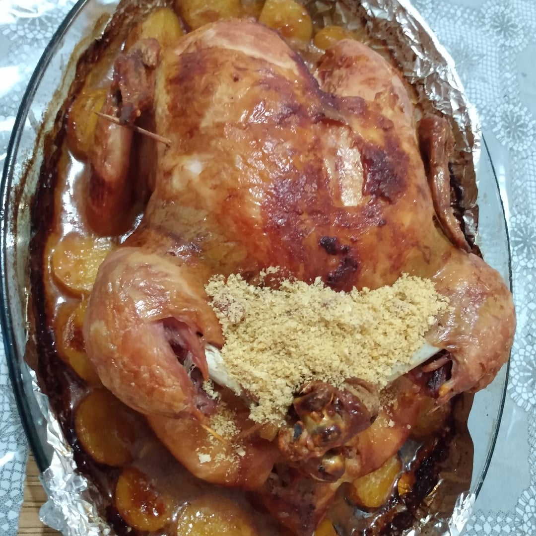 Photo of the Chicken stuffed in the oven – recipe of Chicken stuffed in the oven on DeliRec