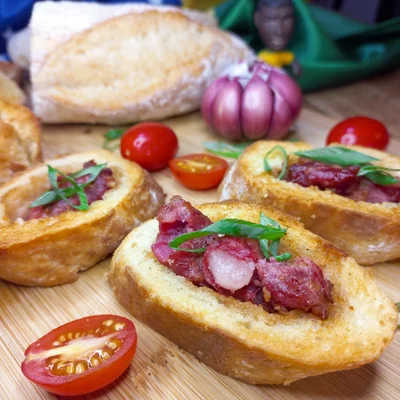 Recipe of Quick Sausage Snack on the Airfryer on the DeliRec recipe website