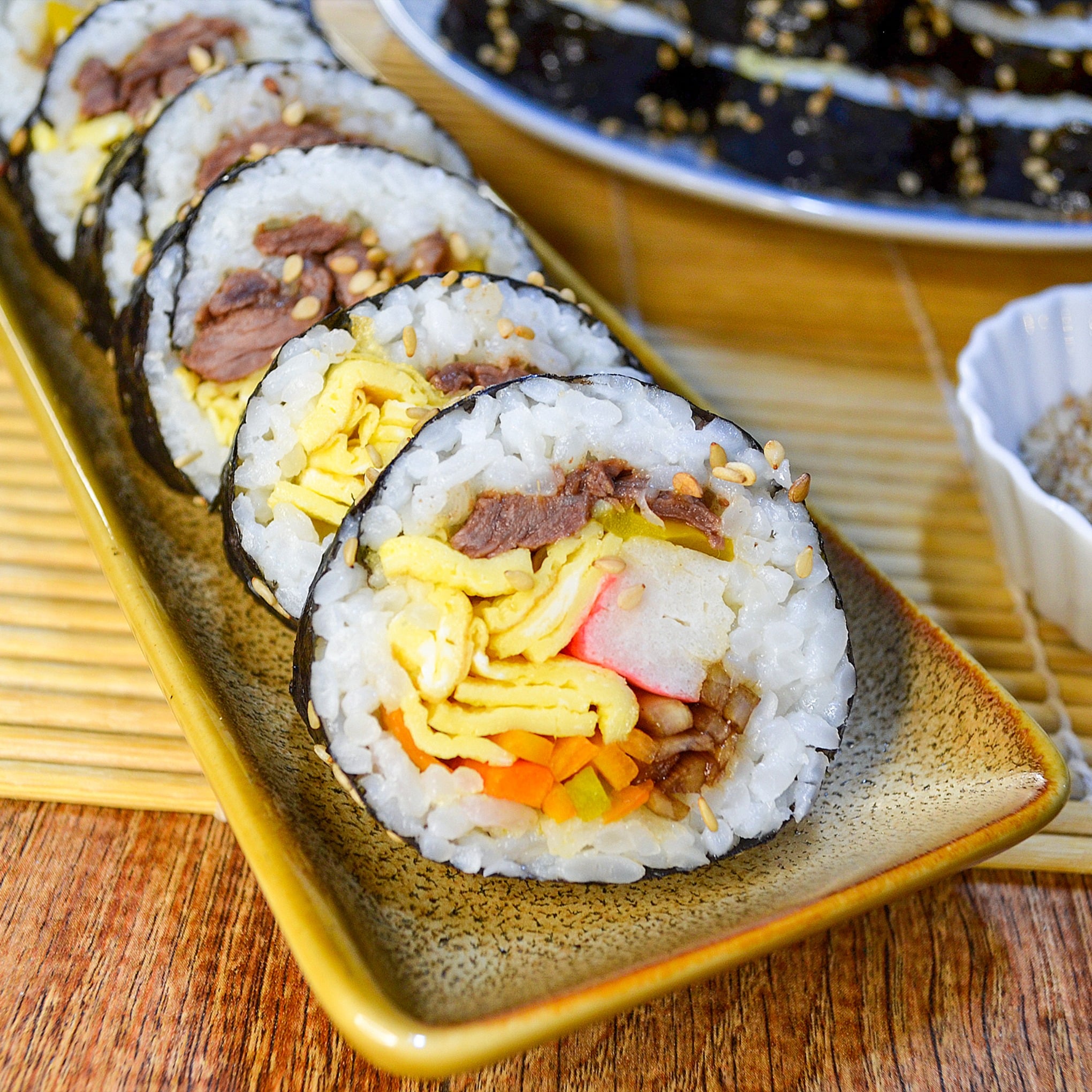 Foto da Kimbap: comida popular Coréia (sushi coreano) - receita de Kimbap: comida popular Coréia (sushi coreano) no DeliRec