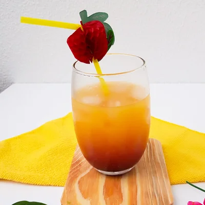 Recipe of vodka sunrise on the DeliRec recipe website