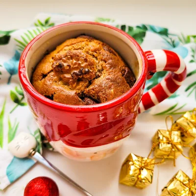 Recipe of Mug Christmas Cake on the DeliRec recipe website