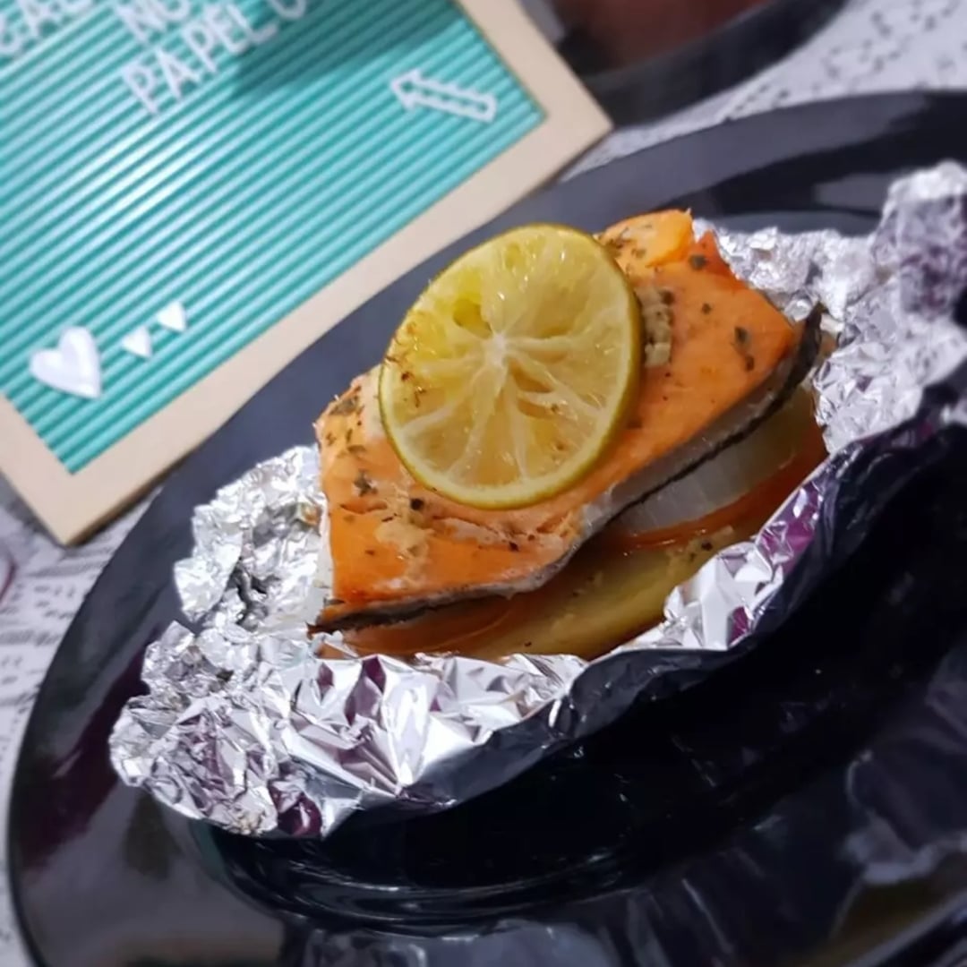 Photo of the Salmon in Paper – recipe of Salmon in Paper on DeliRec