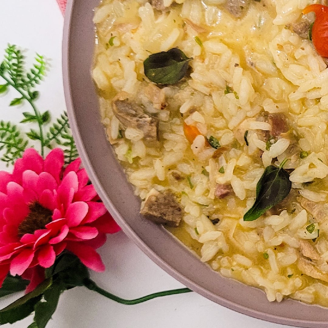 Photo of the risotto with shank – recipe of risotto with shank on DeliRec