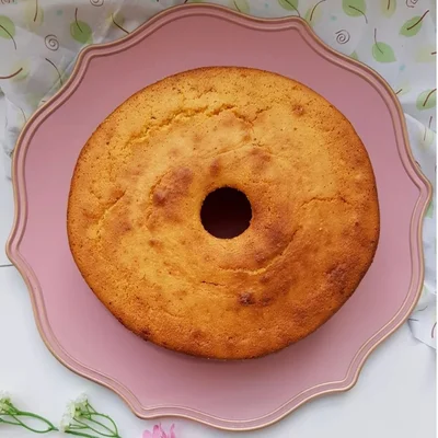 Recipe of Cornmeal Cake With Coconut Milk on the DeliRec recipe website