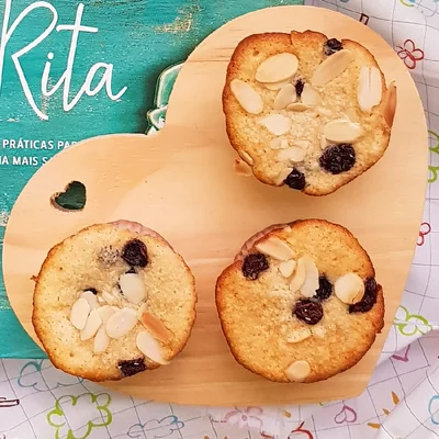 Recipe of almond muffins on the DeliRec recipe website
