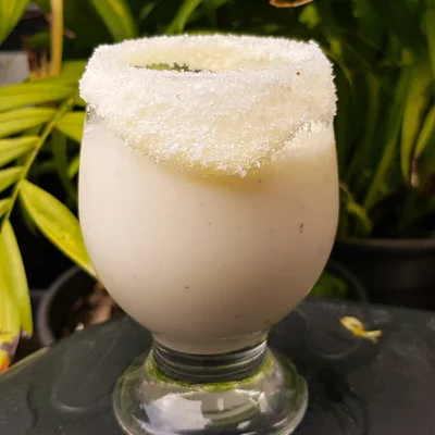 Recipe of coconut smoothie on the DeliRec recipe website