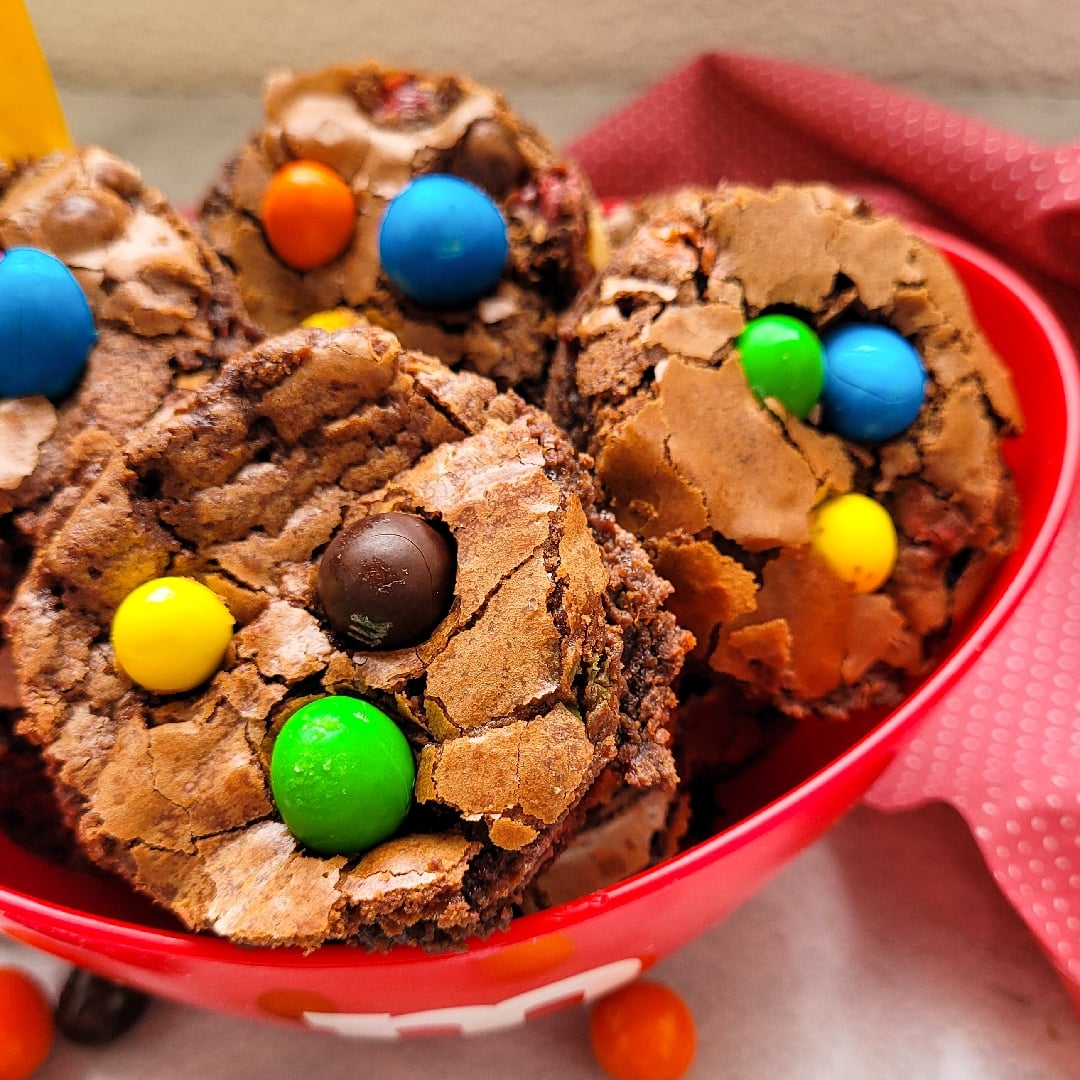 Photo of the Brownie with M&M's – recipe of Brownie with M&M's on DeliRec