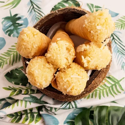 Recipe of coconut straw on the DeliRec recipe website