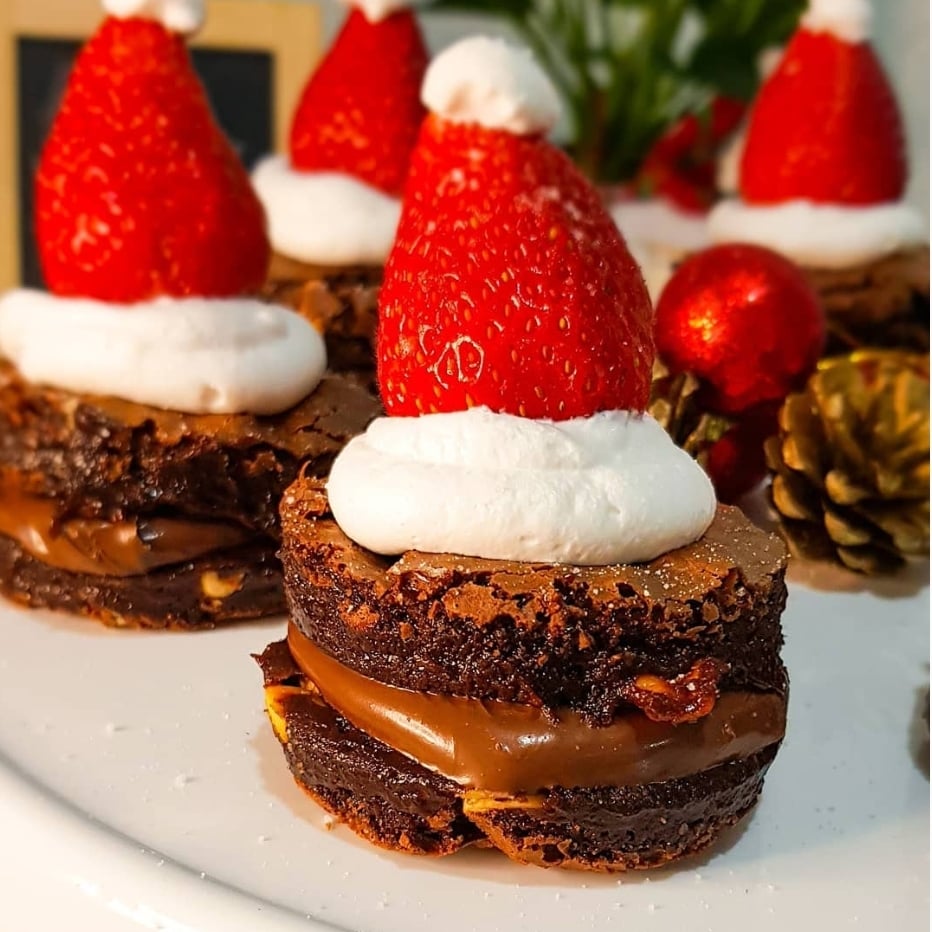 Foto da Brownie de Natal - receita de Brownie de Natal no DeliRec