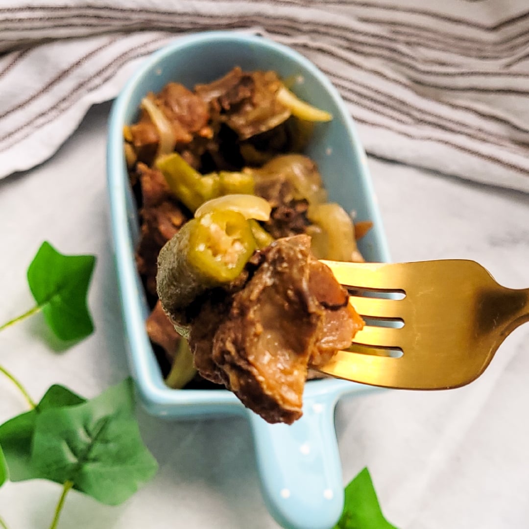 Photo of the ribs with okra – recipe of ribs with okra on DeliRec