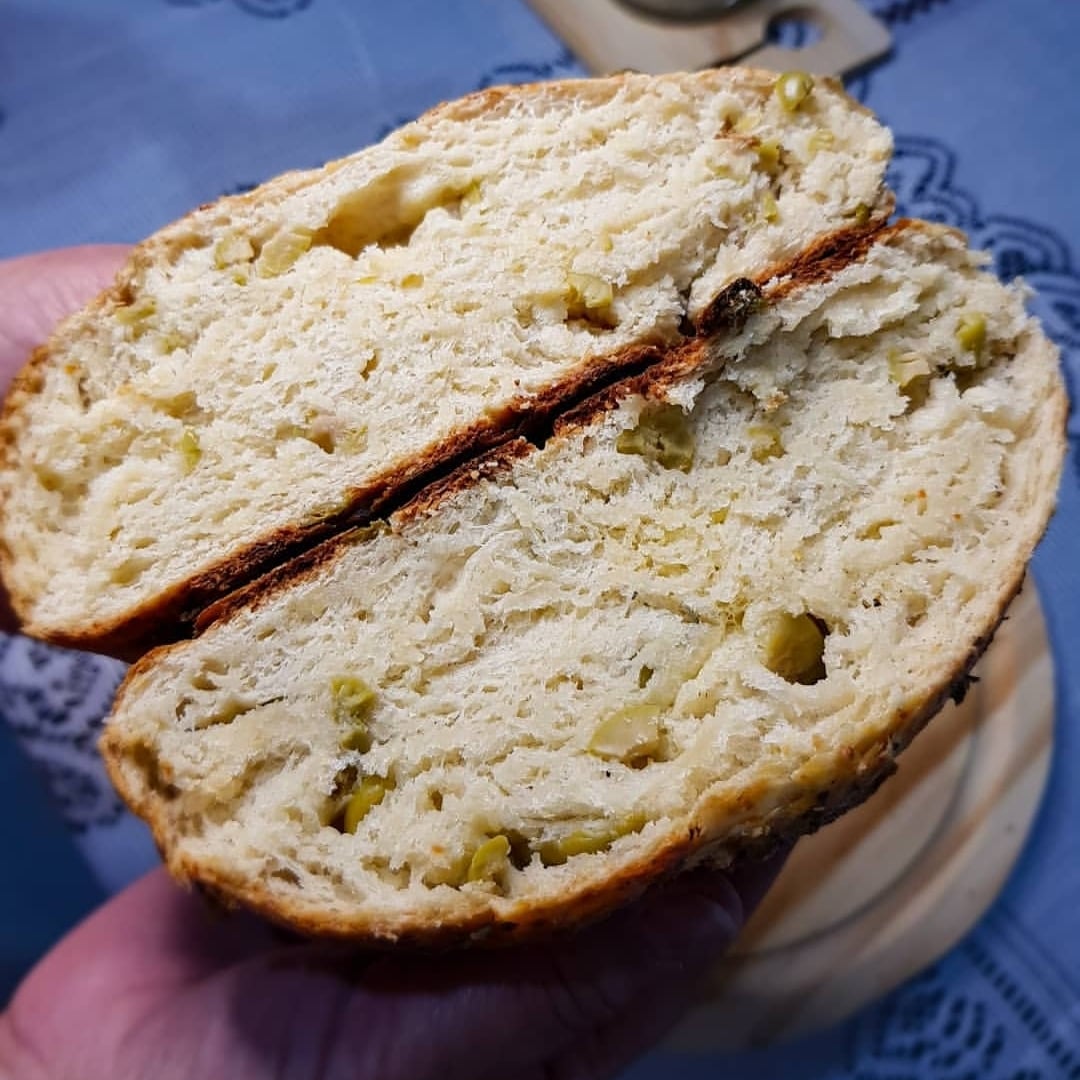 Photo of the bread with olives – recipe of bread with olives on DeliRec