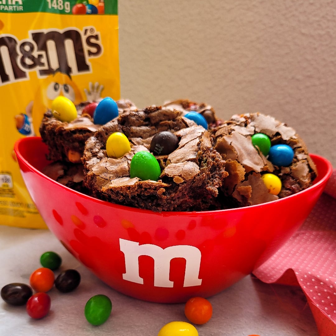 Photo of the Brownie with M&M's – recipe of Brownie with M&M's on DeliRec