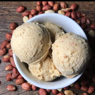 Recipe of peanut ice cream on the DeliRec recipe website