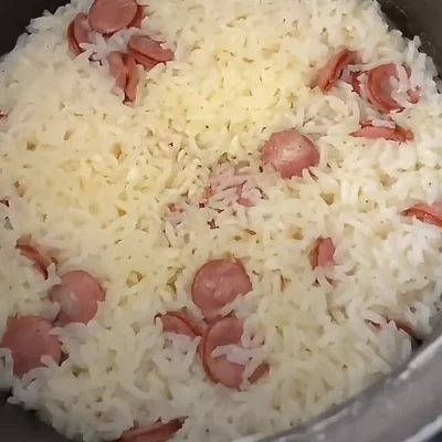 Recipe of Rice with sausage on the DeliRec recipe website