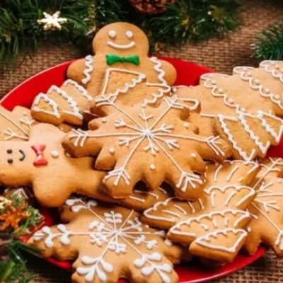 Recipe of Christmas Biscuits on the DeliRec recipe website