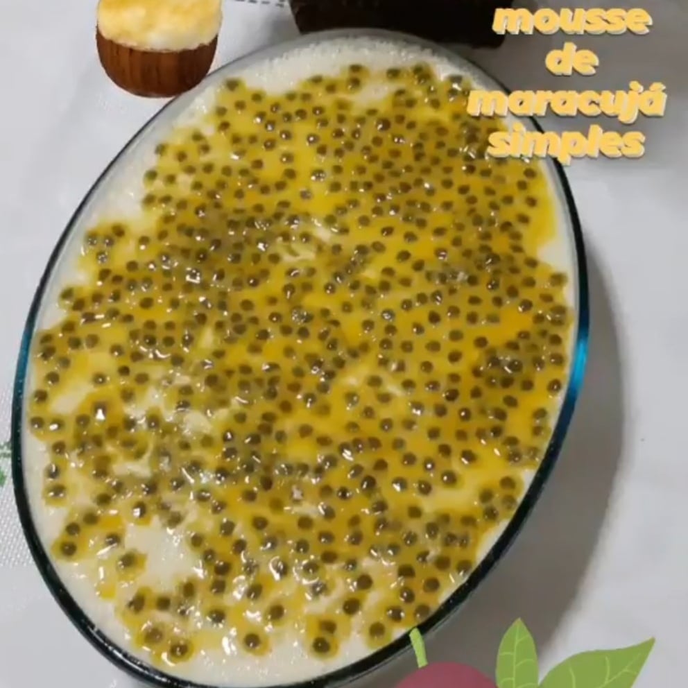 Photo of the Simple passion fruit mousse – recipe of Simple passion fruit mousse on DeliRec