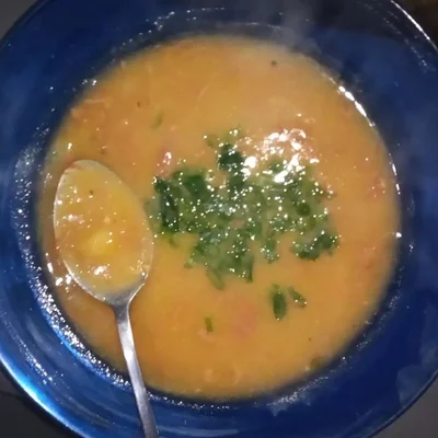 Recipe of Cassava broth with pepperoni on the DeliRec recipe website