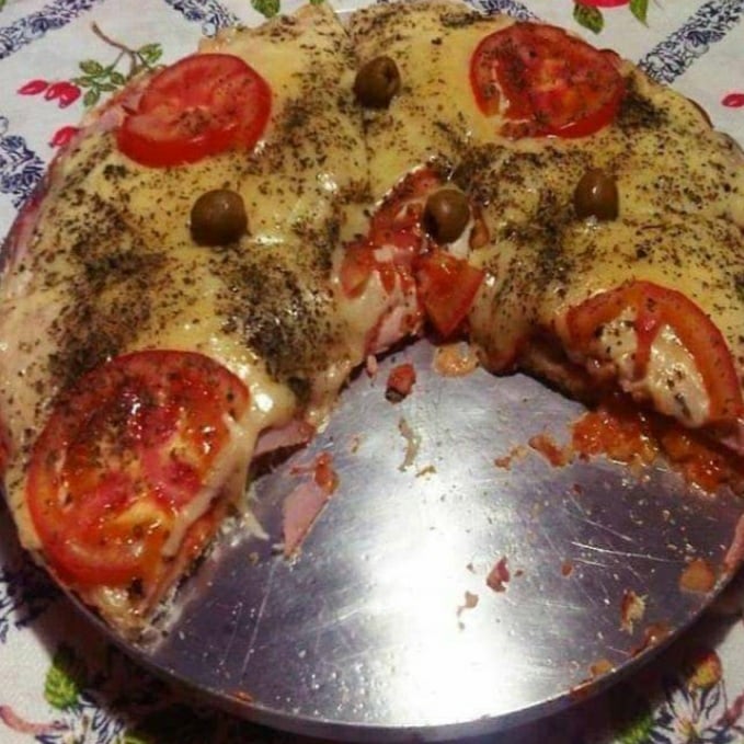 Photo of the Shaped Pizza Bread – recipe of Shaped Pizza Bread on DeliRec